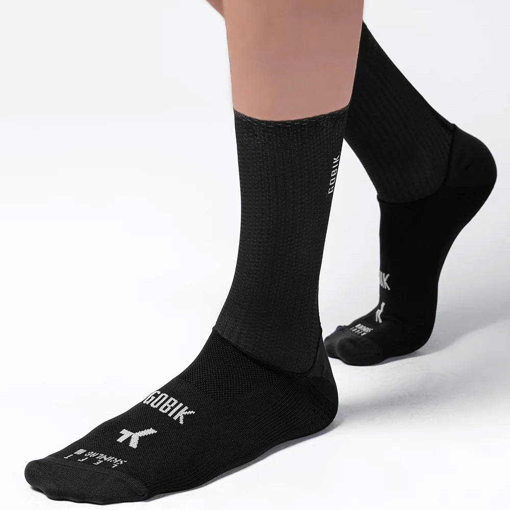 Носки GOBIK VORTEX DUSK 2.0 унисекс BLACK (L, Черный)