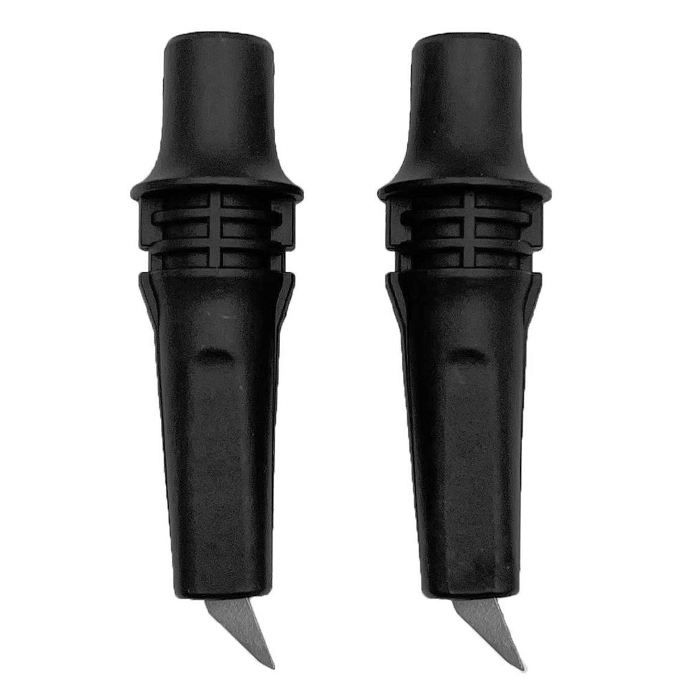 Наконечник лыжероллерный черный D10мм