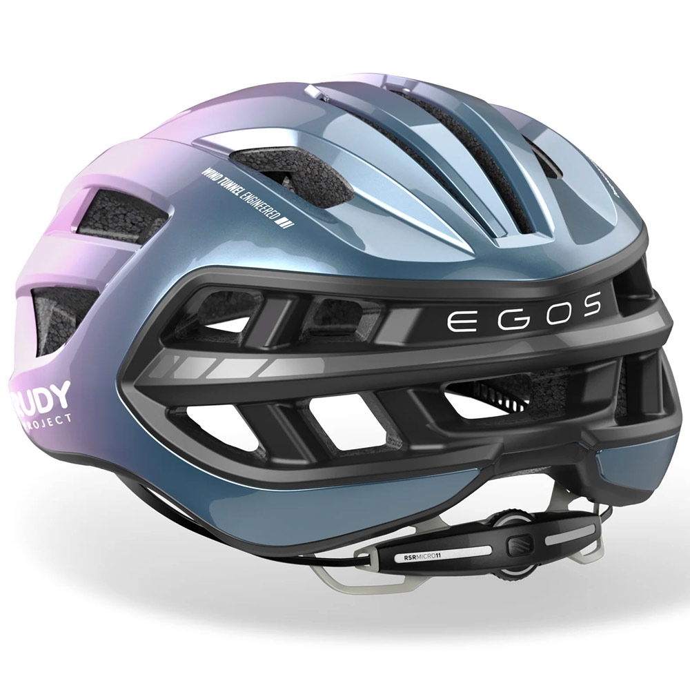 Шлем Rudy Project EGOS Lilac/Blue Avio Metal Shiny S