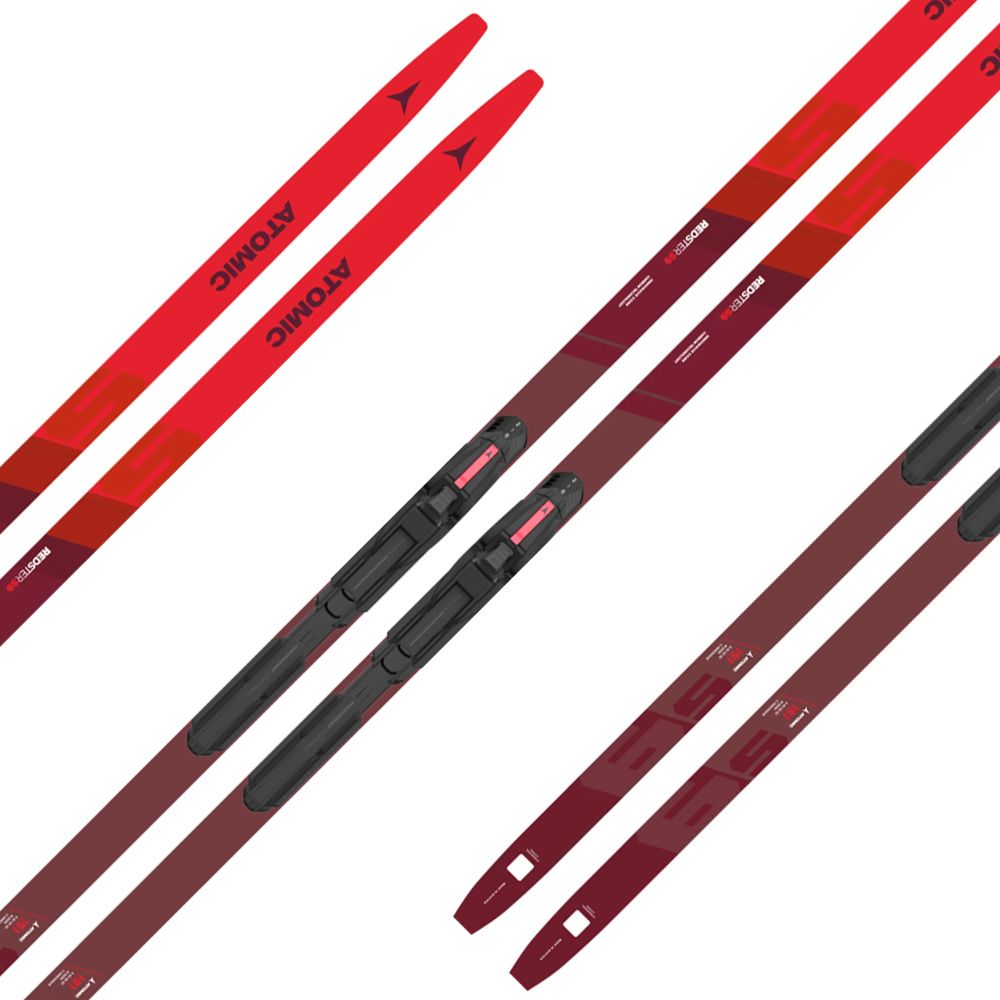 Лыжи ATOMIC REDSTER S9 CARBON UNI med + крепления