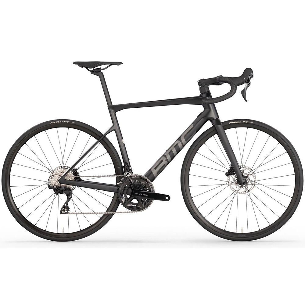 Велосипед шоссейный BMC Teammachine SLR FOUR 105 2x12 Black/Grey/Grey