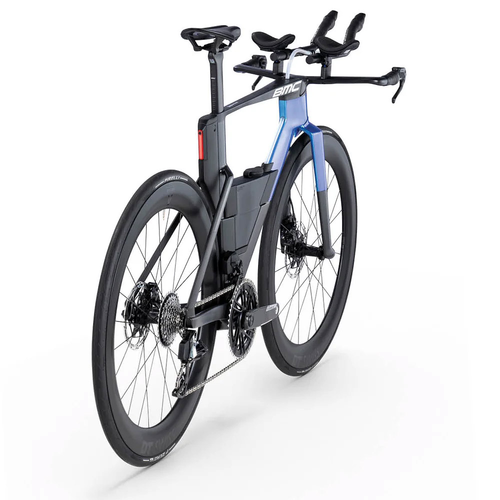 Велосипед BMC Speedmachine 01 TWO Force AXS 2x12 Blue/White/Carbon