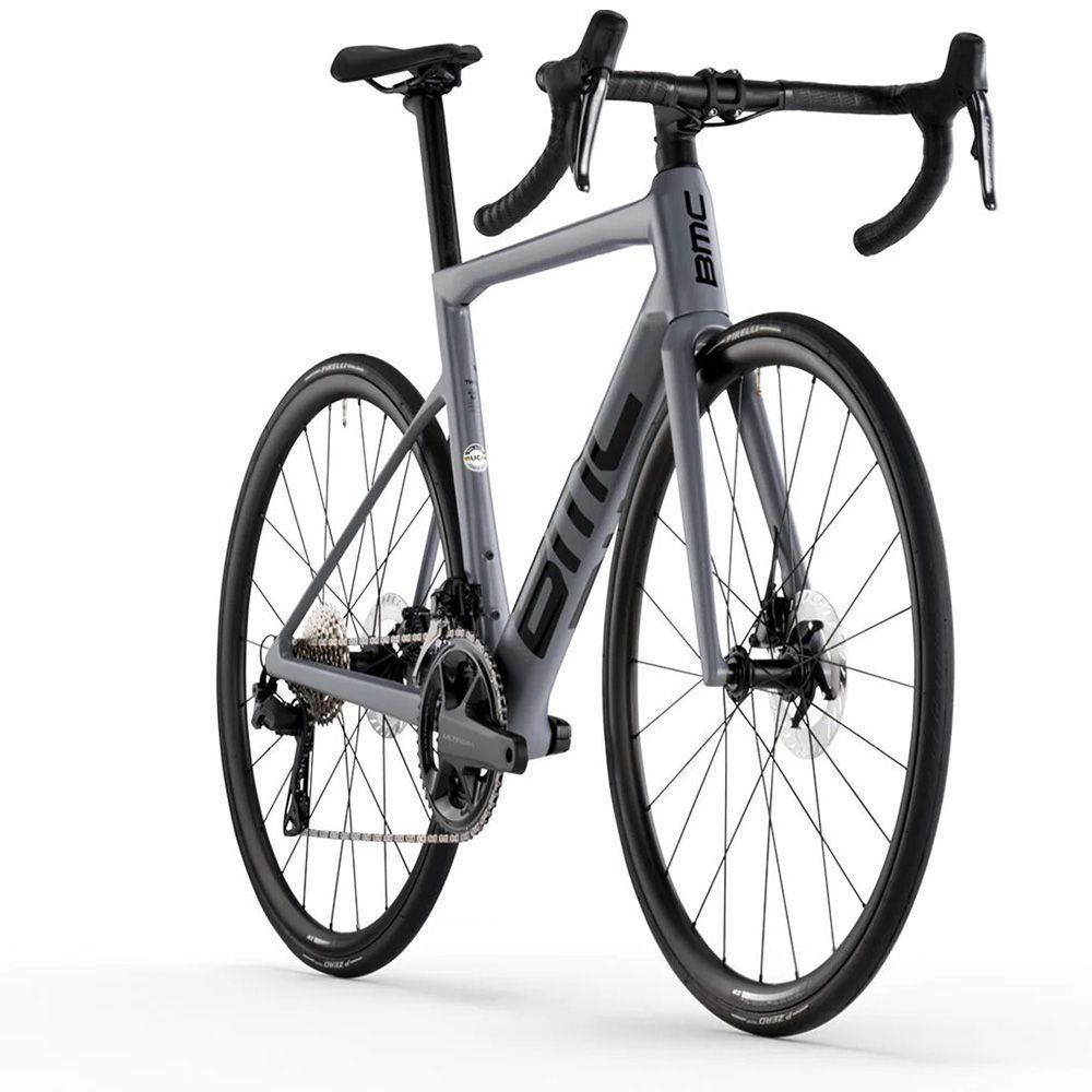 Велосипед шоссейный BMC Teammachine SLR TWO Ultegra Di2 2x12 Grey/Black/Black