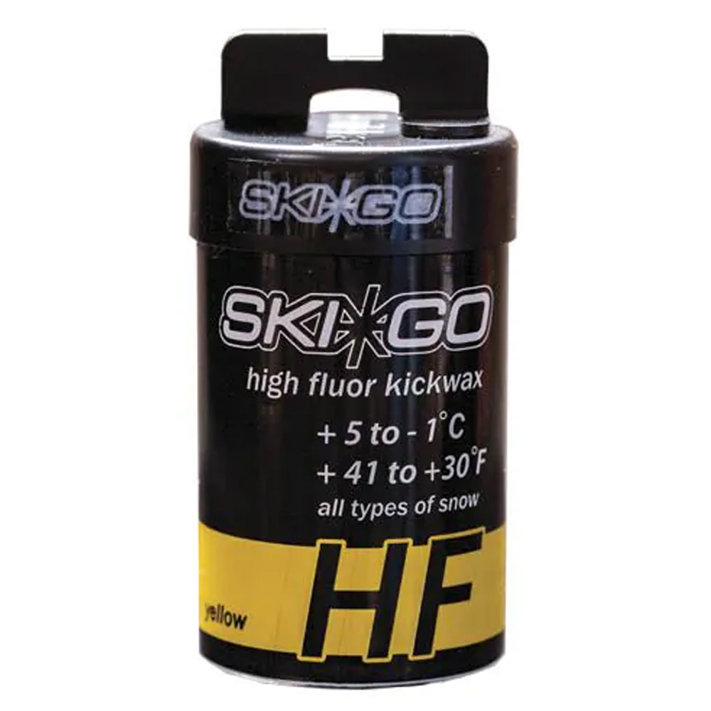 Мазь SkiGo HF YELLOW новый снег +5 -1 45 г
