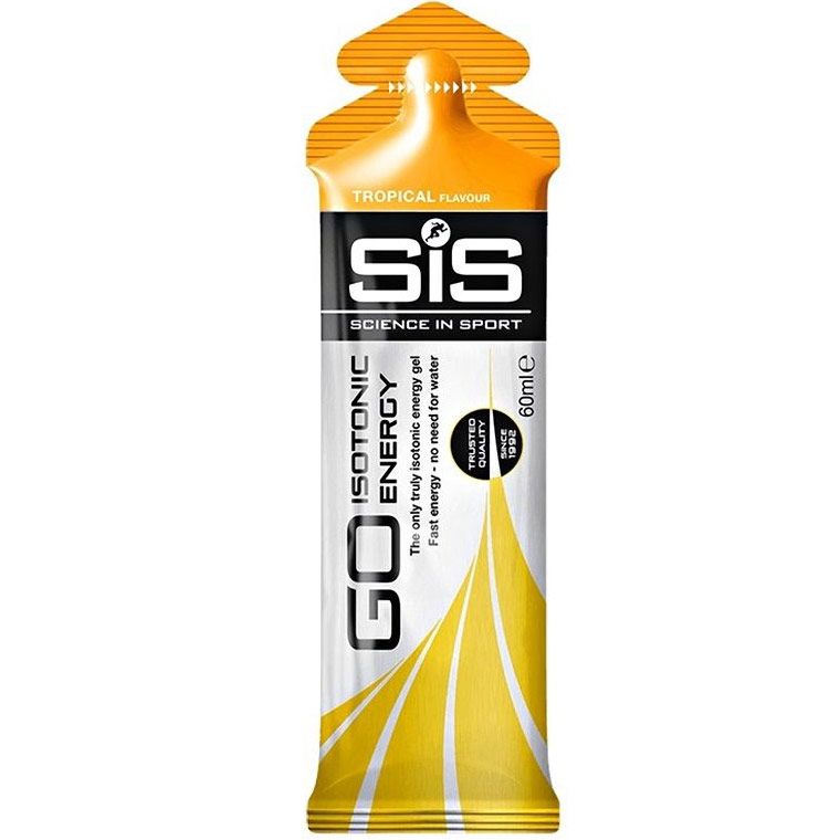 Гель изотонический углеводный, вкус Тропические фрукты, 60мл