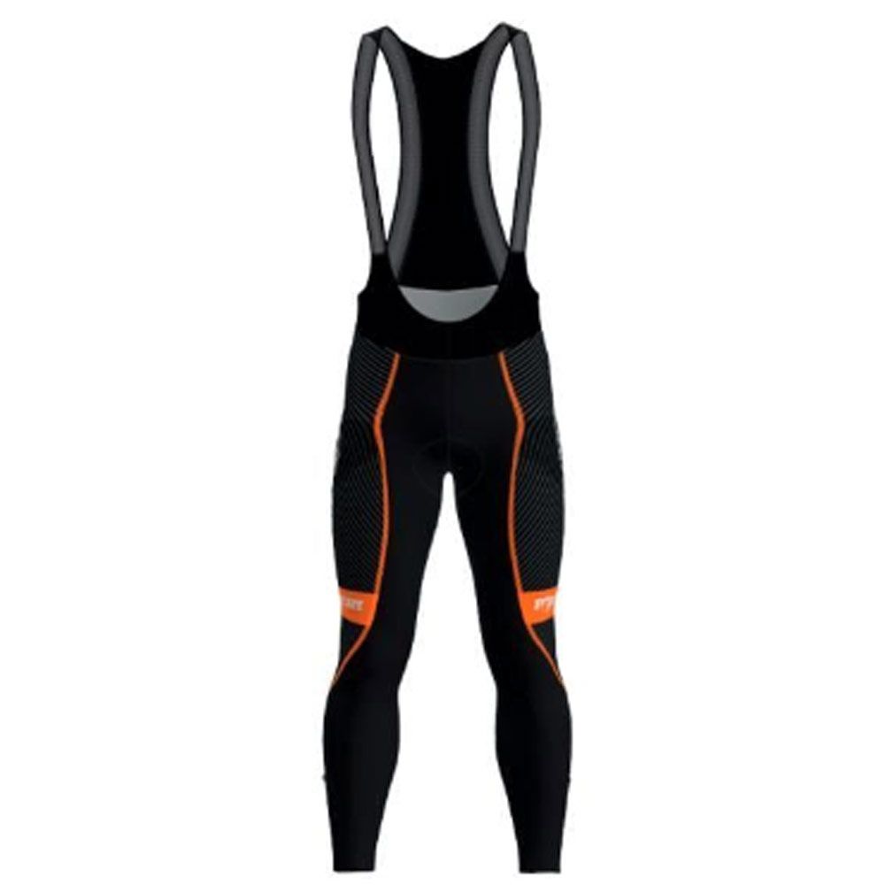 Рейтузы с лямками Biemme Velomarket Team 2023 черн./золотой 