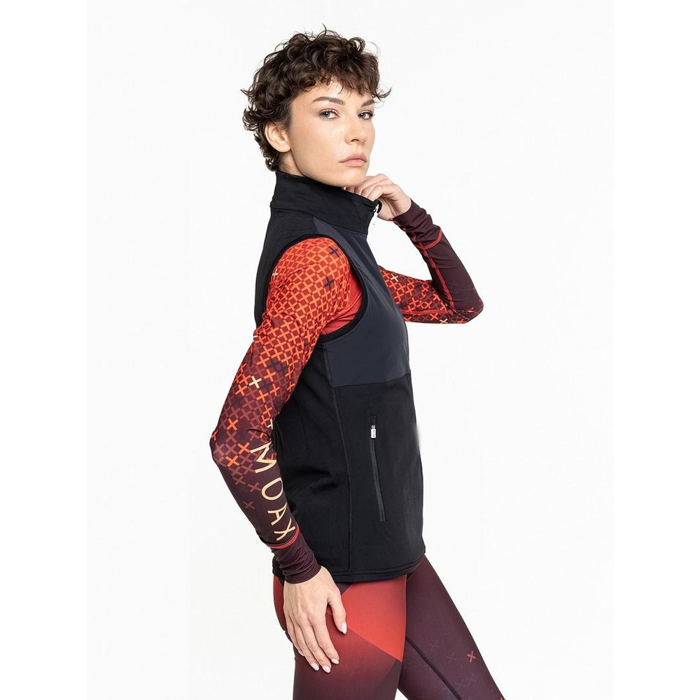 Жилет MOAX Force Wind женск. (XL, 10000 Черный)