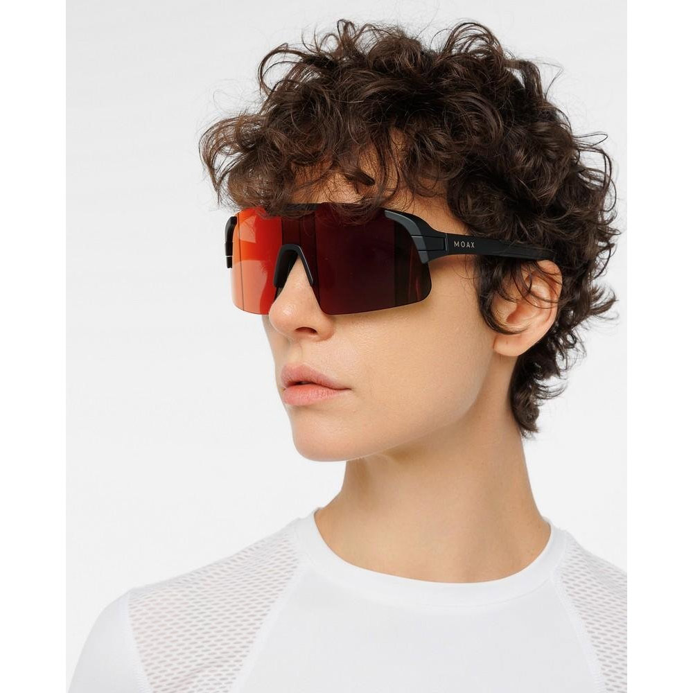 Очки солнцезащитные MOAX PROGRESS, черный/коричневый (5 красный/коричневый OS)