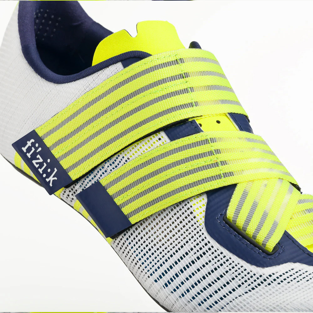 Велотуфли Fizik VENTO POWERSTRAP Aeroweave Movistar