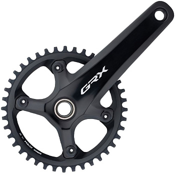 Шатуны Shimano RX810-1, 11ск, 172мм, ин.вал, 42T без каретк., для CL:52мм, Черный