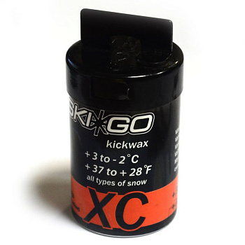 Мазь SkiGo XC ORANGE +3 -2 45 гр
