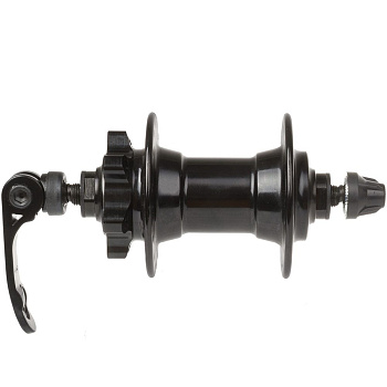 Втулка передняя Novatec алюм., 32отв. 100 mm под  диск.тормоз