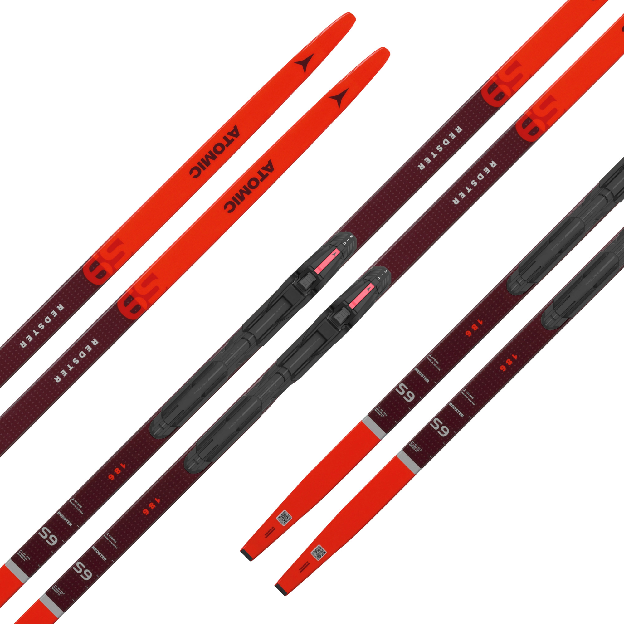 Лыжи ATOMIC REDSTER S9 soft + крепления