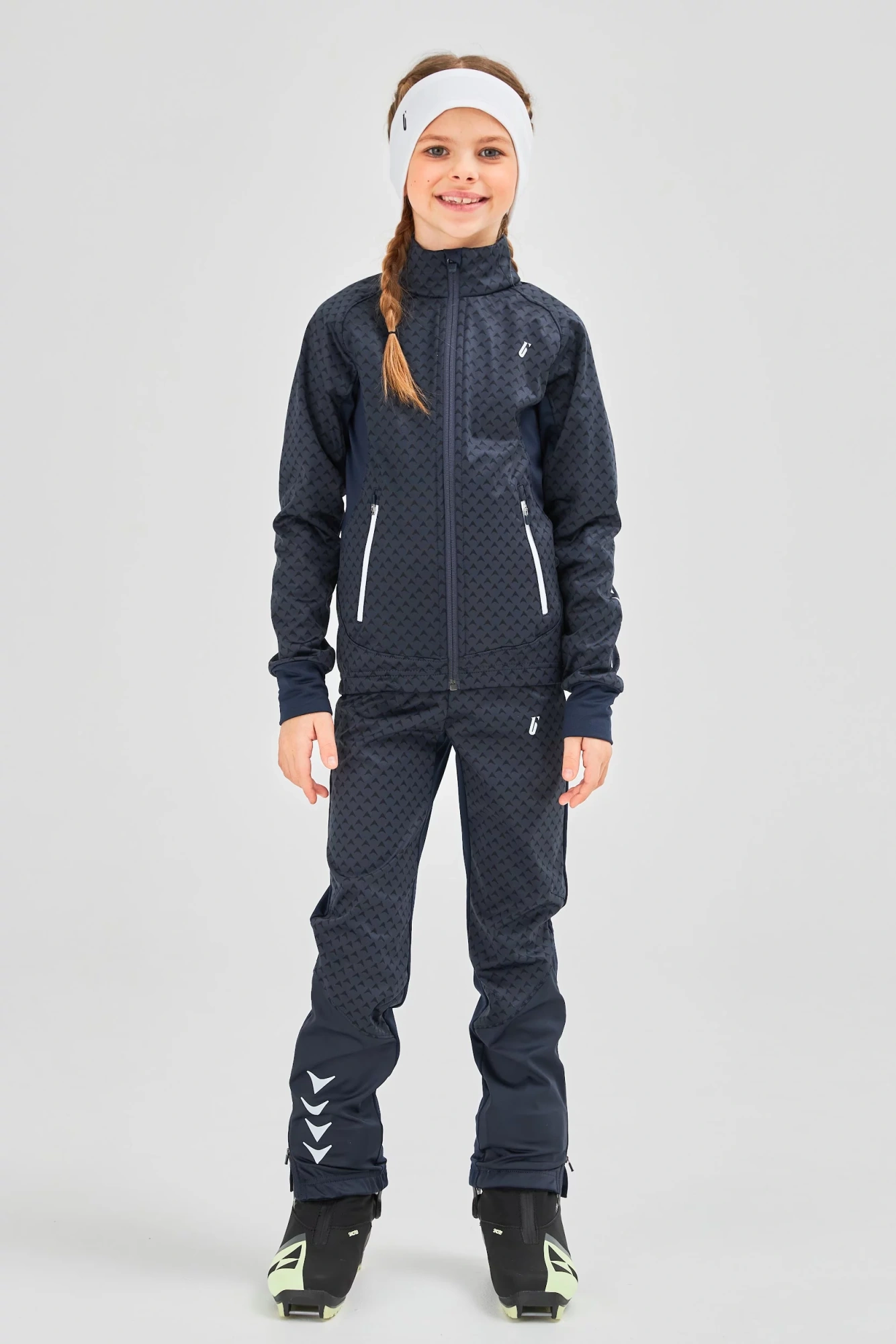 Куртка разминочная BIVIUM Баланс детск. (128-134, 000043 Синий)