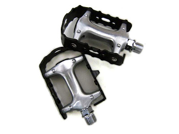 Педали MTB алюм. CrMo ось, черн.рамка