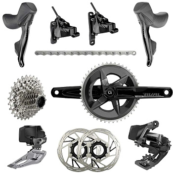 Группа Sram Rival AXS Disc 170 46x33 10-28 12ск.