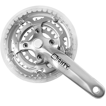 Шатуны MTB Mighty 44/32/22 L-170 Alu с каретк.