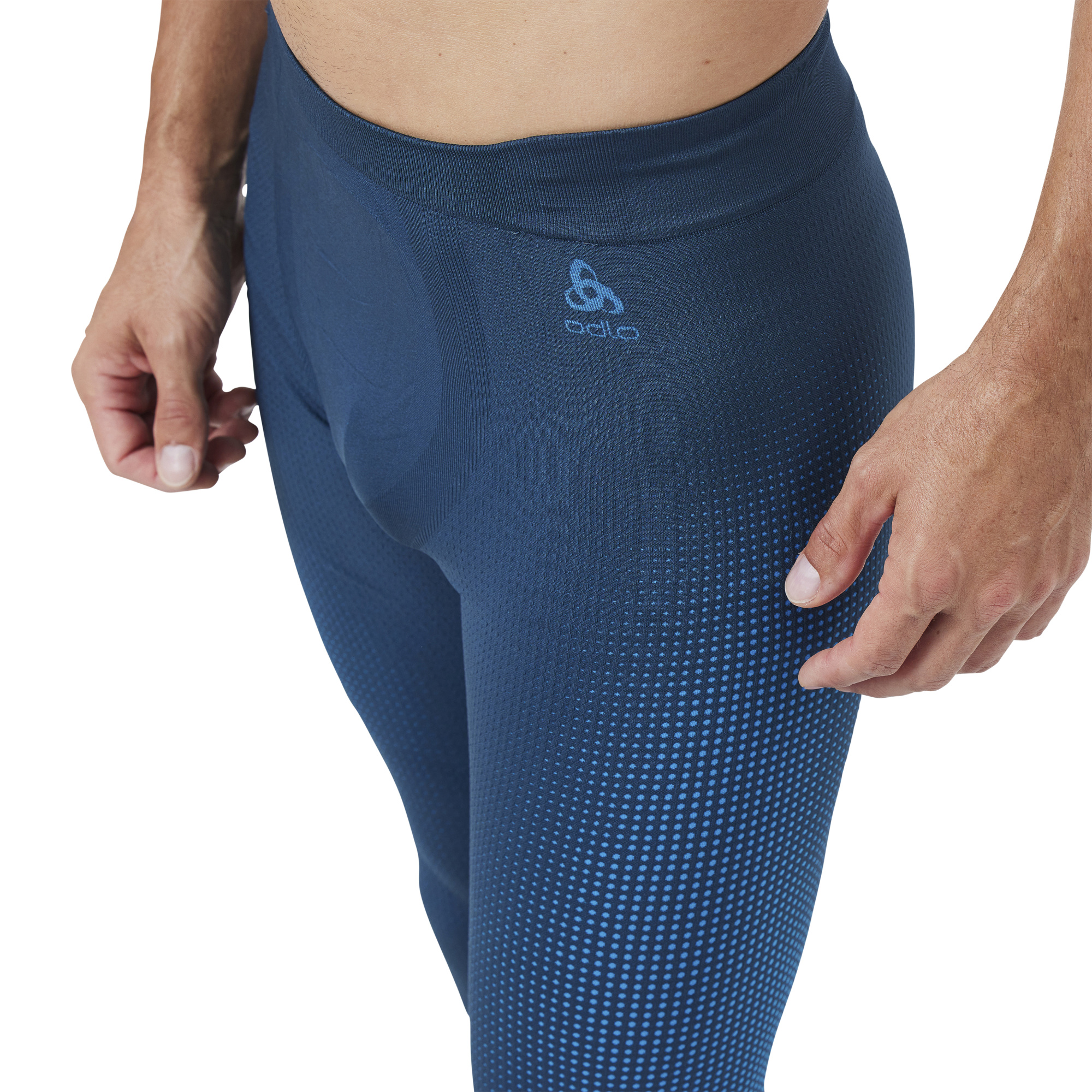 Кальсоны ODLO PERFORMANCE WARM ECO мужские (XL, 20828  Темно синий)