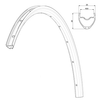 Обод Mavic AKSIUM ELITE UST Disc SUP перед./зад.