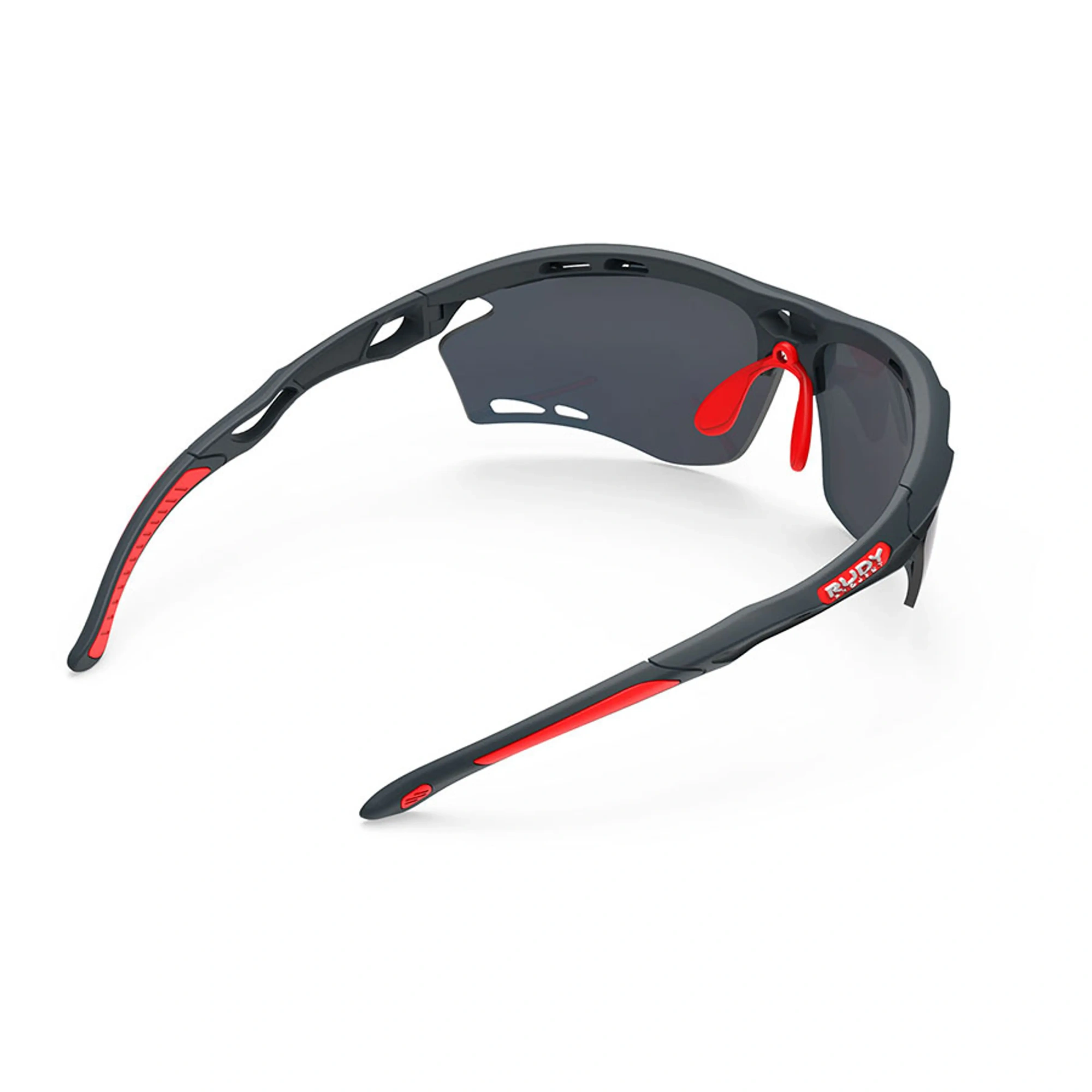Очки Rudy Project PROPULSE Charcoal Matt - Multilaser Red