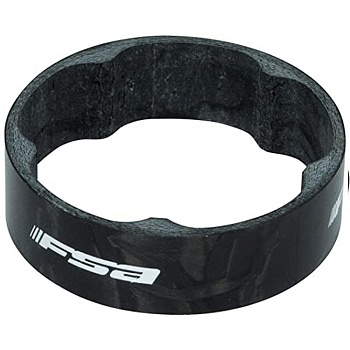 Кольцо под вынос FSA Carbon - 1 1/8" x 10mm Black FSA logo