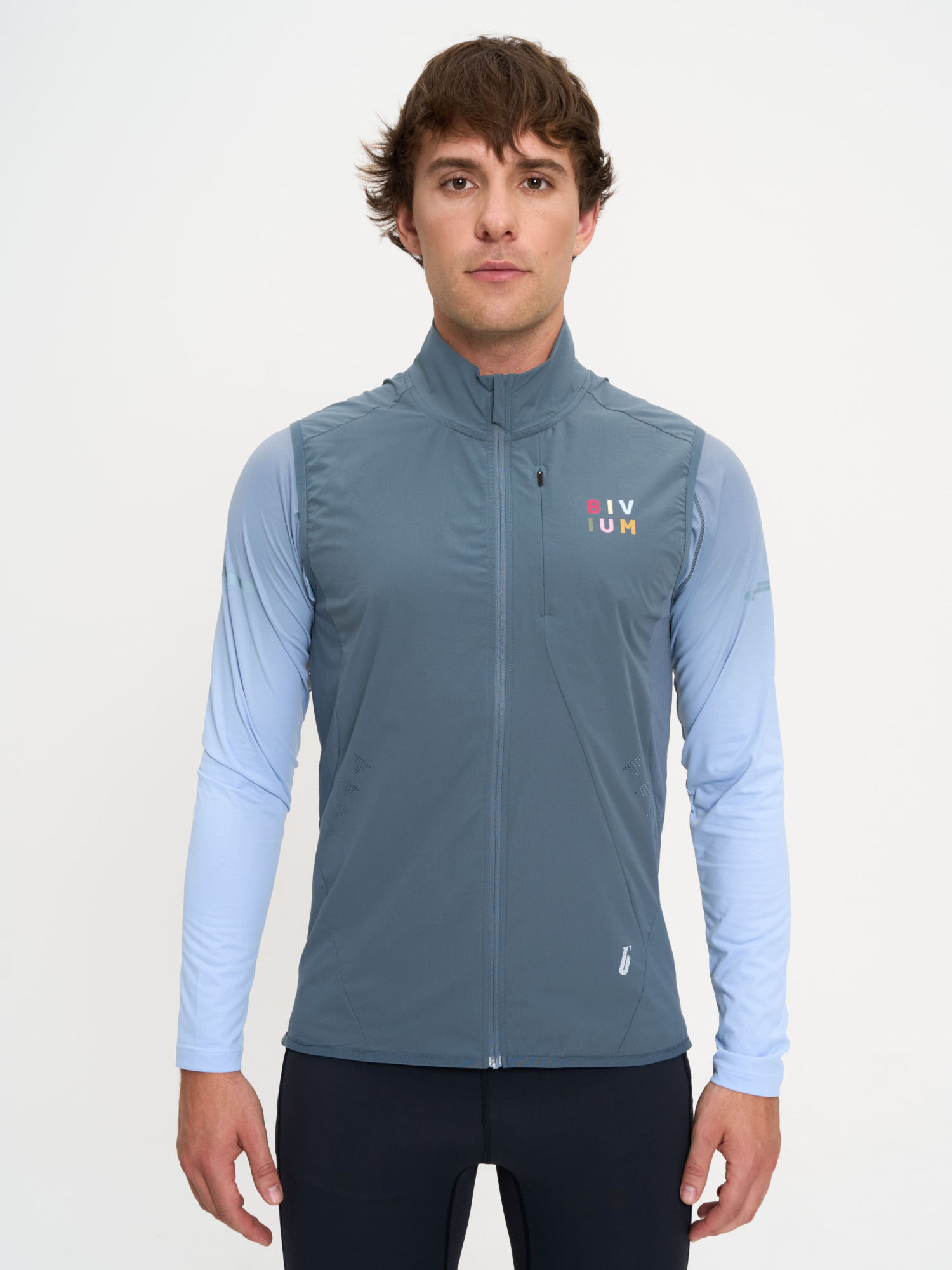 Жилет BIVIUM Траверс 2.0 мужской (M(50-182), Графит)