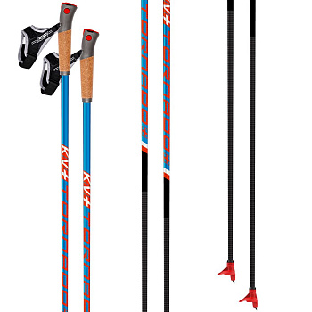 Палки лыжные KV+ TORNADO PLUS Junior QCD