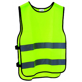 Жилет со светотражающей полосой M-L