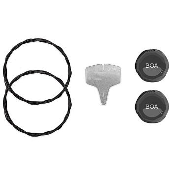 Замок для обуви Fizik BOA® LI2 DIAL C прав.+левый, черный