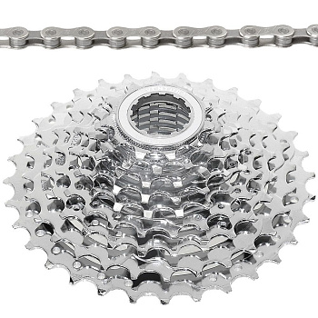 Кассета Ventura 9V 11-32 + цепь 