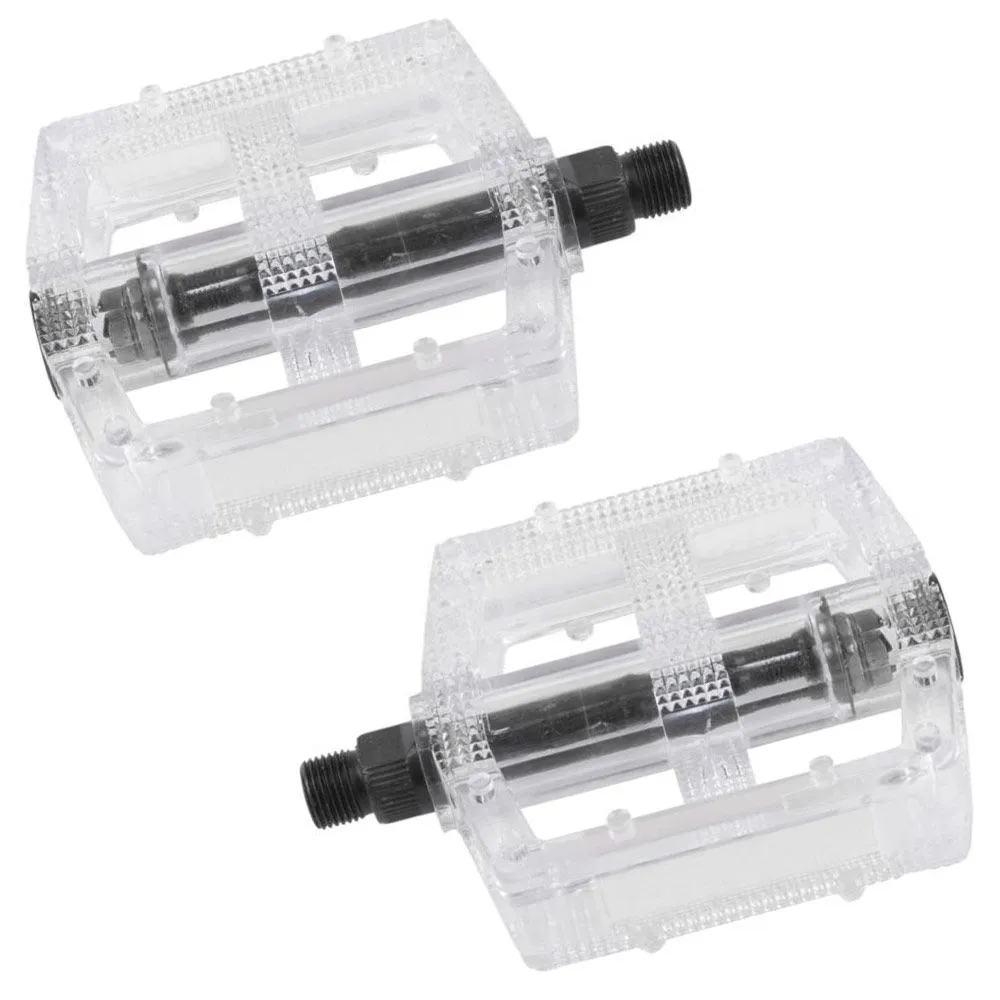 Педали BМХ M-Wave корпус поликарбонат прозрачн.