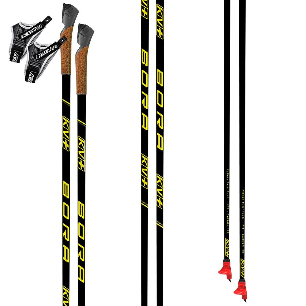 Палки лыжные KV+ BORA Clip QCD