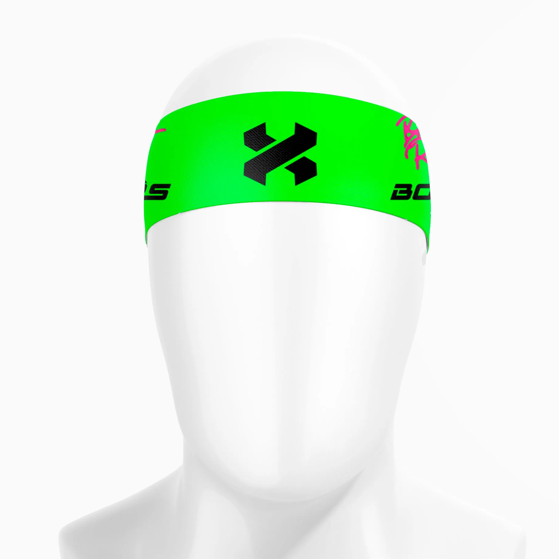 Повязка на голову BONES Break the Rules (Зеленый fluo)