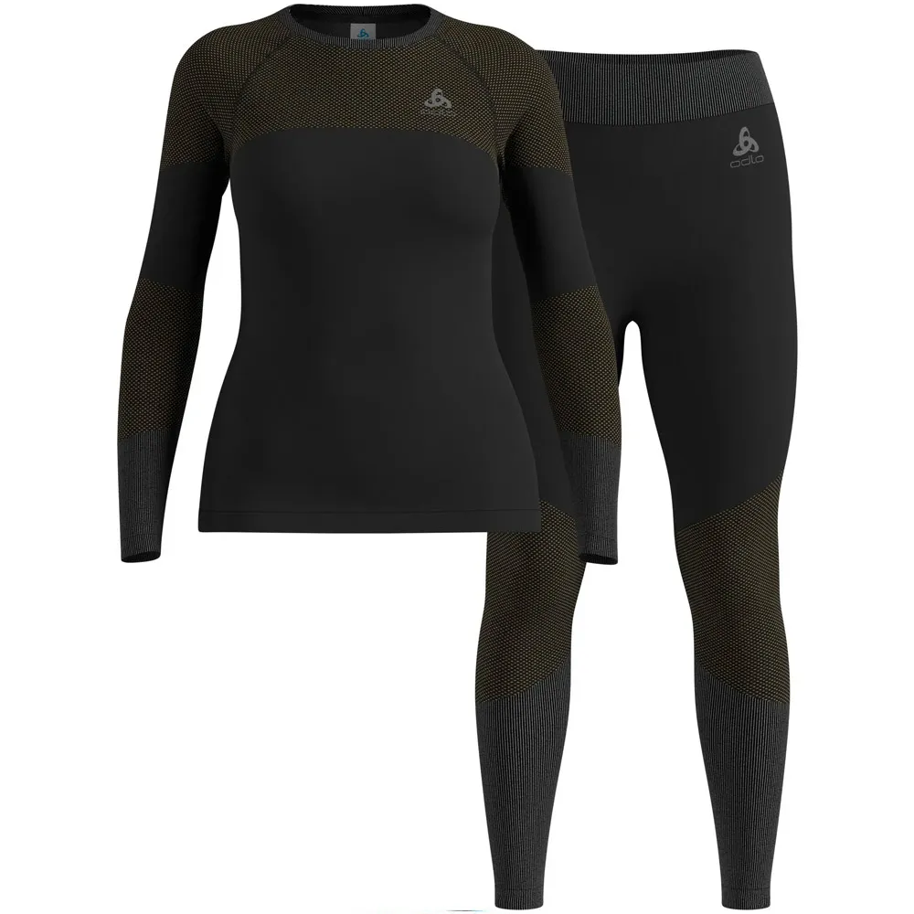 Термобелье шорты ODLO PERFORMANCE WARM женские (L, 15000 черный)