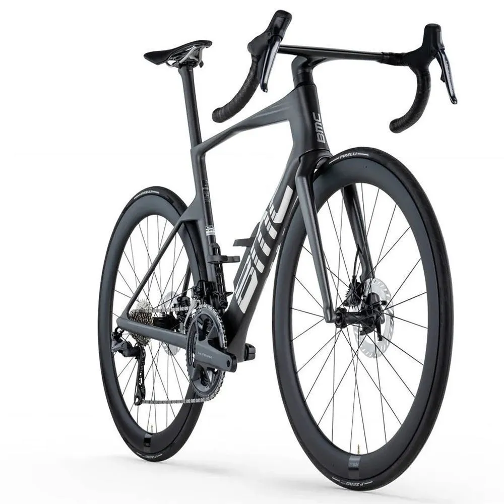 Велосипед шоссейный BMC Teammachine R01 FOUR Ultegra Di2 2x12 Anthracite/Brushed/Carbon