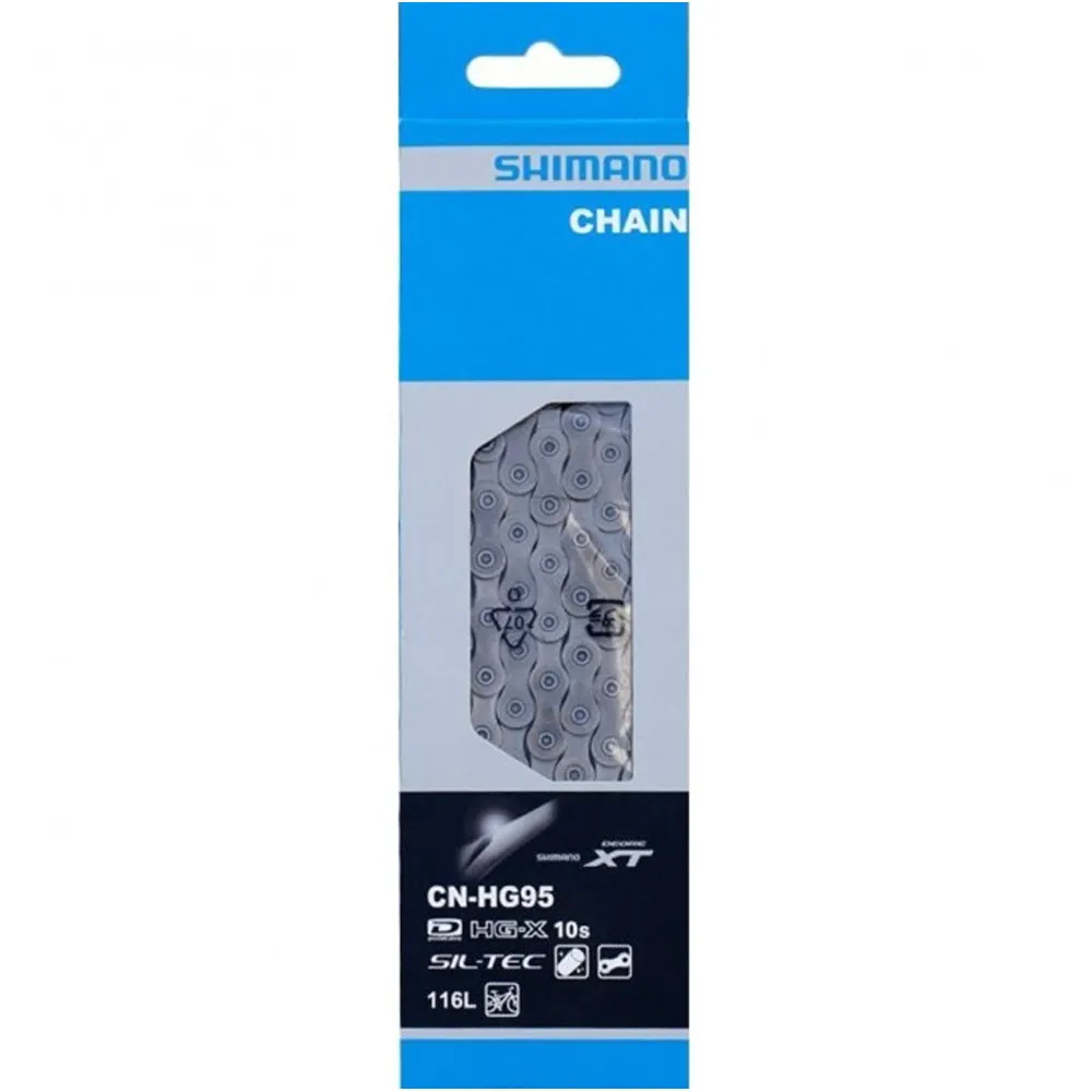 Цепь Shimano XT, HG95, 10ск, 116 зв., амп.пин 