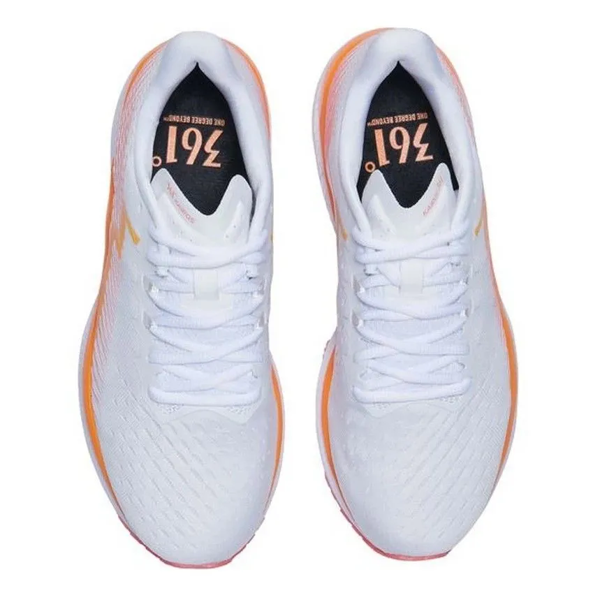 Кроссовки 361- KAIROS женск. (7,5, 0013 Белый/оранжевый)