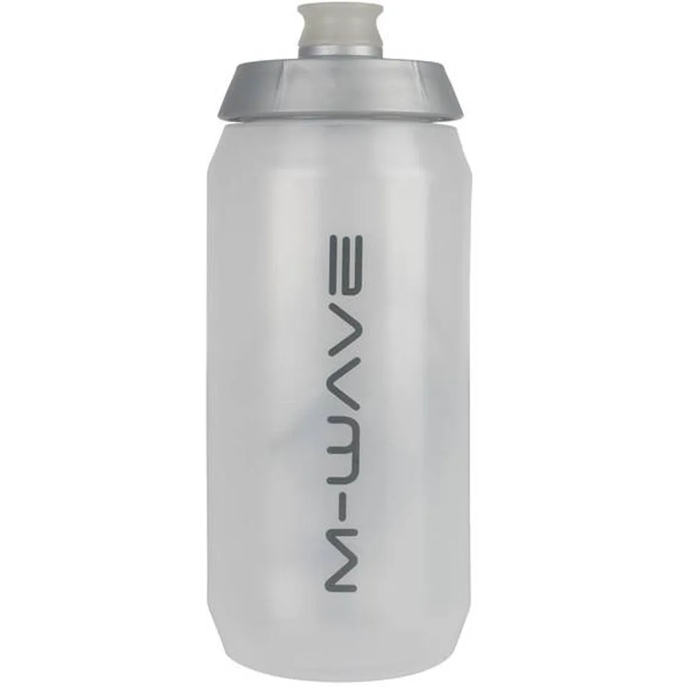 Фляга M-Wave PBO550 пластик, 550 мл серая прозрачная