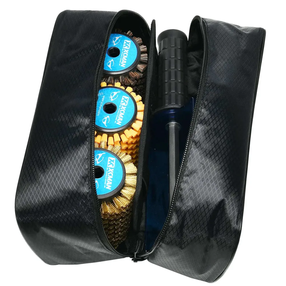 Набор роторных щеток XCMAN (латунь, нейлон, конский волос)