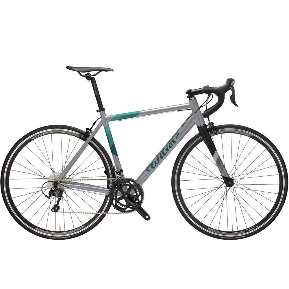 Велосипед шоссейный Wilier Montegrappa Tiagra MRX 30 (L, Серый/зеленый)
