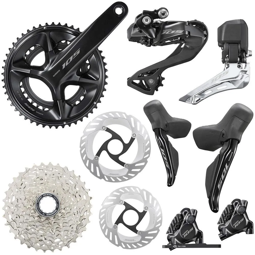 Группа Shimano 105 Di2 Disc 7170 DI2 L172 52-36 11-34 12 ск.