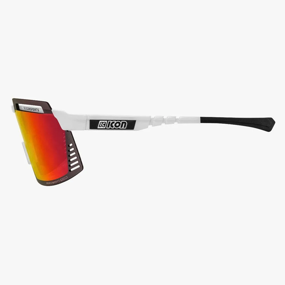 Очки SCICON Aerowatt Foza White Multimirror Red + Rain Clear