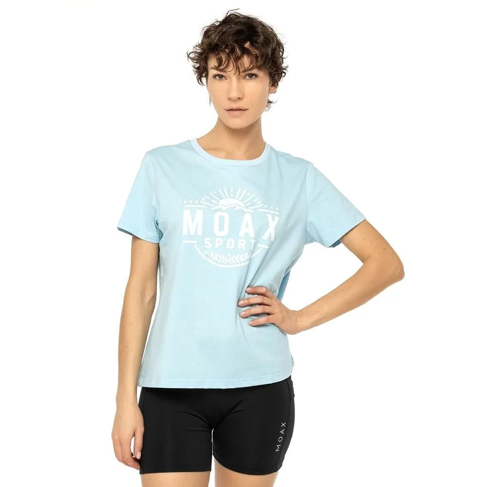 Футболка MOAX  Сotton lite женск. (S, 72108 Голубой)