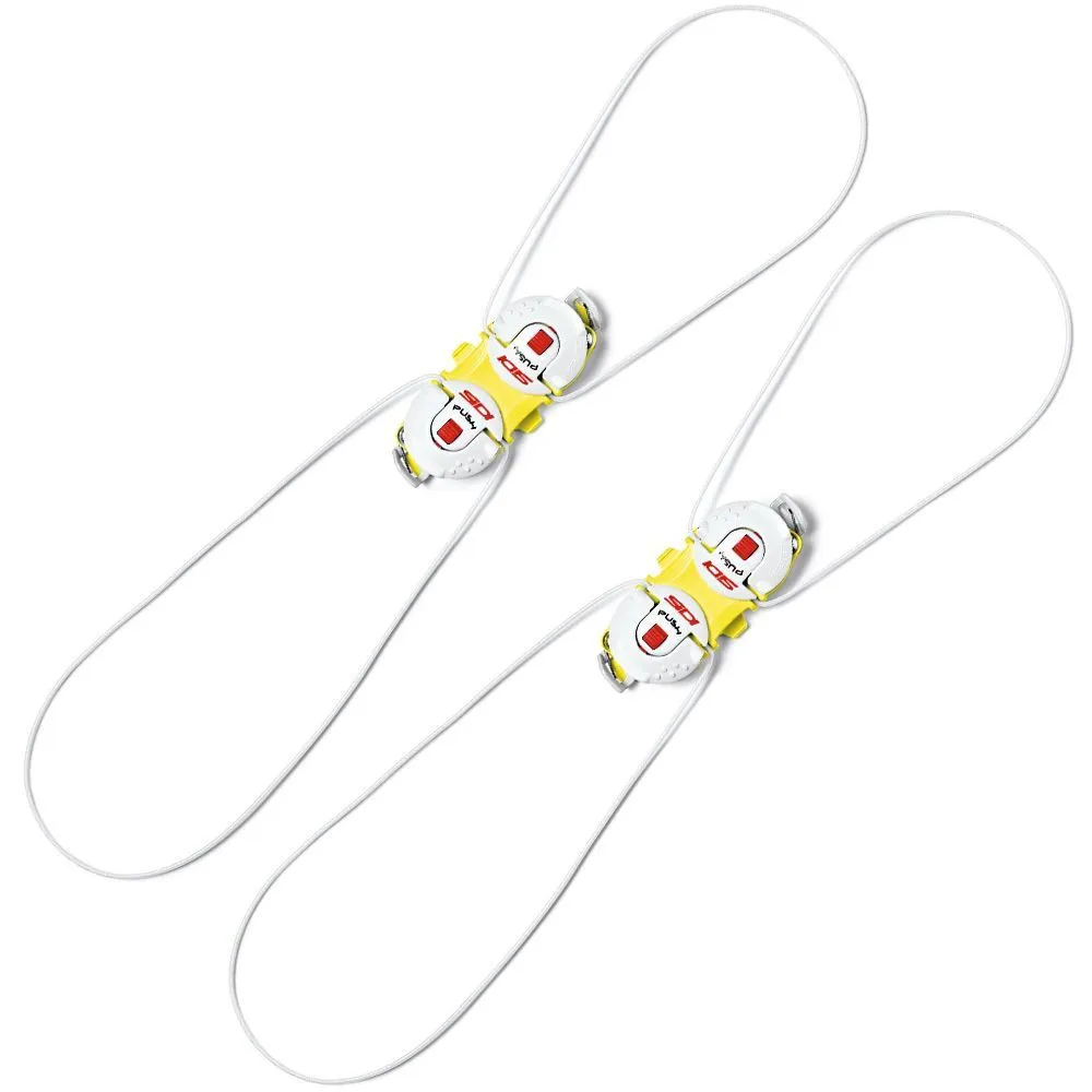 Замок SIDI Double Tecno-3 Push System желт./бел. №108