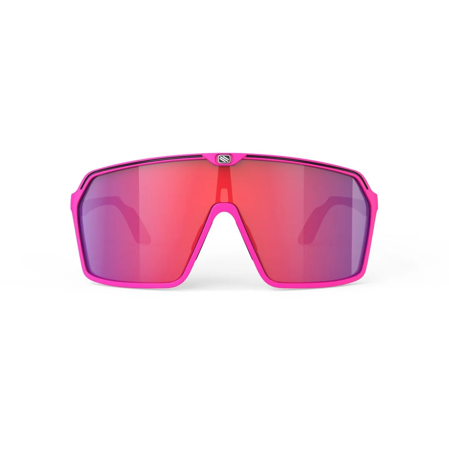 Очки Rudy Project SPINSHIELD Pink Fluo/Black Matt - Multilaser Red