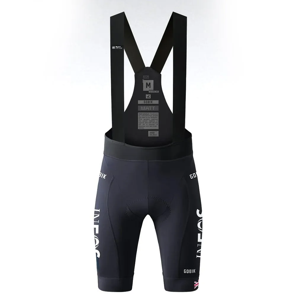 Велотрусы c лямками GOBIK MATT SOLID 2.0 MEN INEOS BRITANNIA - K10