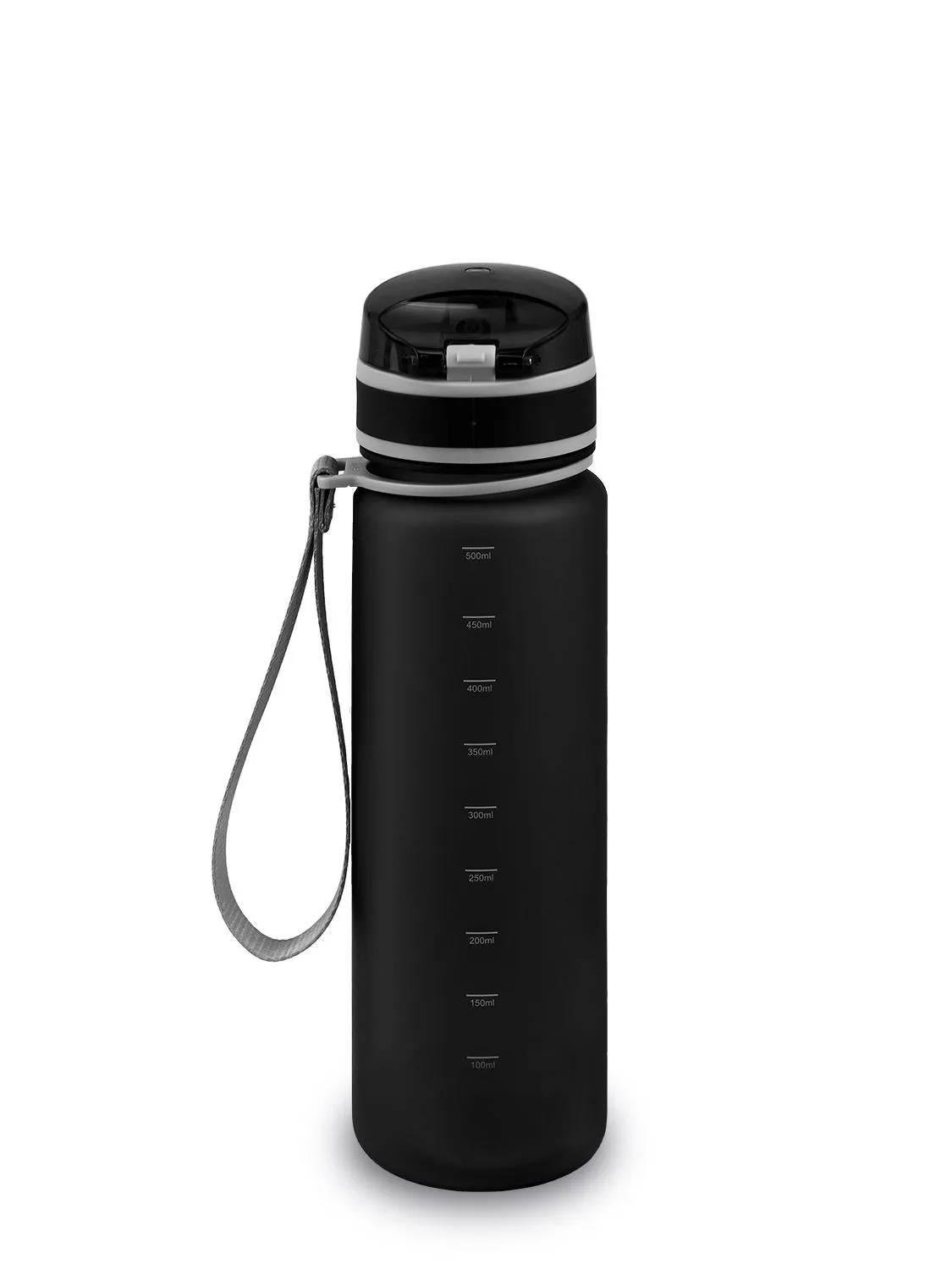 Бутылка тритановая  500 мл, с ситечком (Черный)