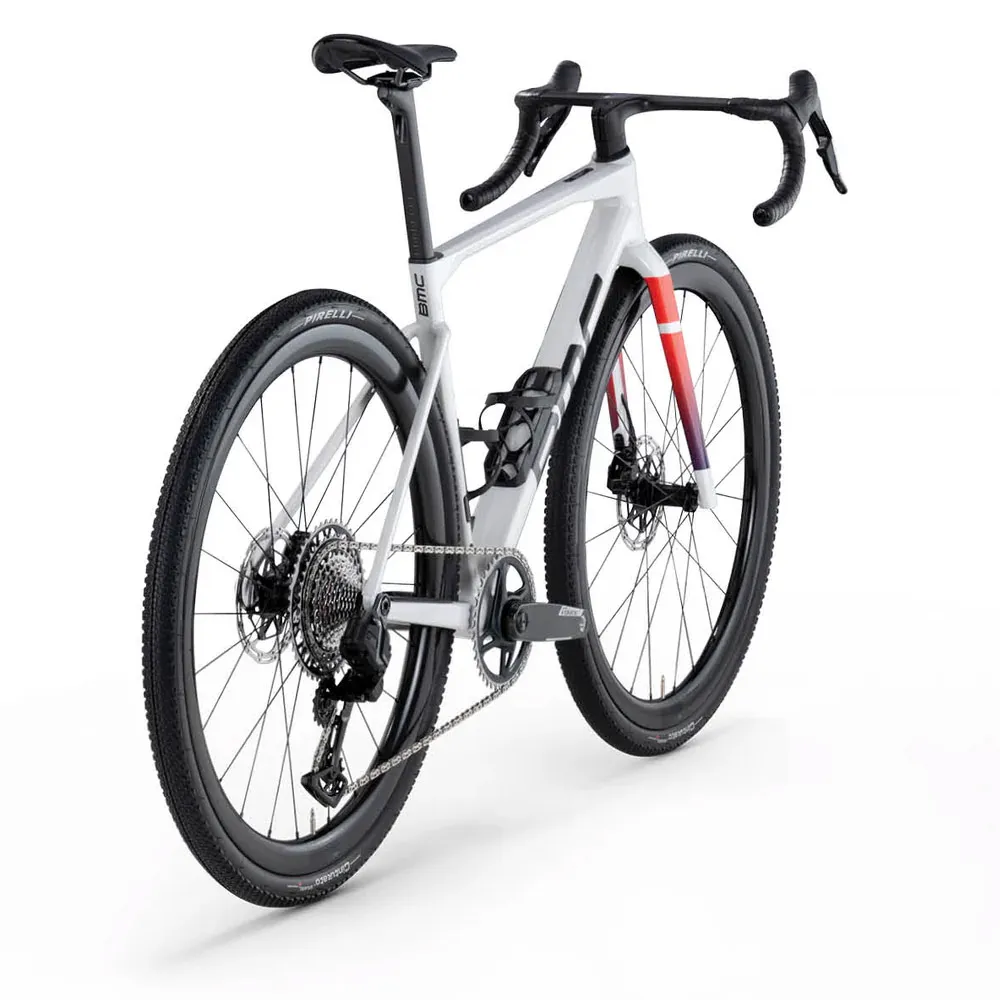 Велосипед gravel BMC Kaius 01 TWO Force AXS XPLR 1x13 White/Black/Red