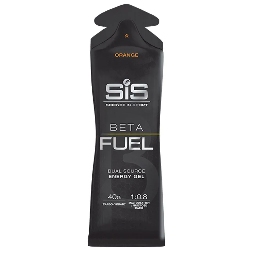 Гель углеводный с электролитами, BETA FUEL вкус  Апельсин,60 мл