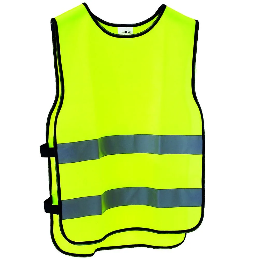 Жилет со светотражающей полосой S-M